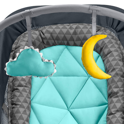 Ingenuity Summer 2 In 1 Bouncer & Rocker Duo w/Inclined Sleeper Design(Open Box)