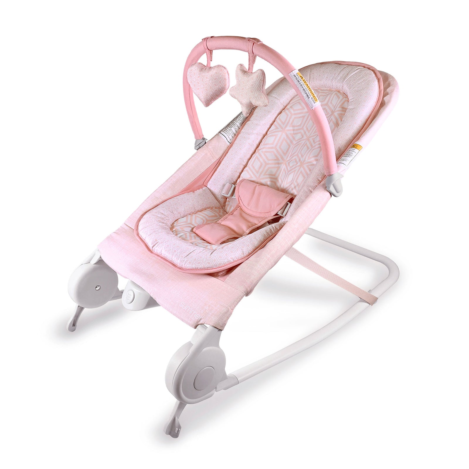 Ingenuity Summer 2 In 1 Bouncer & Rocker Duo w/Inclined Sleeper Design(Open Box) - VMInnovations