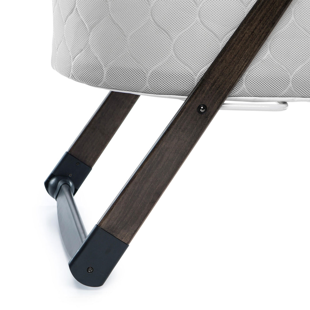 Ingenuity Spacious Foldaway Rocking Wood Sleeping Bassinet, Carrington(Open Box) - VMInnovations