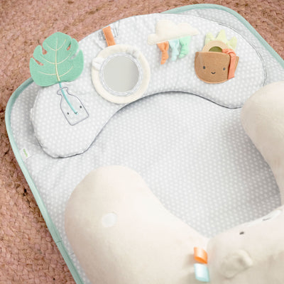 Ingenuity Nate The Bear 4In1 Sit Up & Prop Activity Mat for Newborns & Up(Used) - VMInnovations