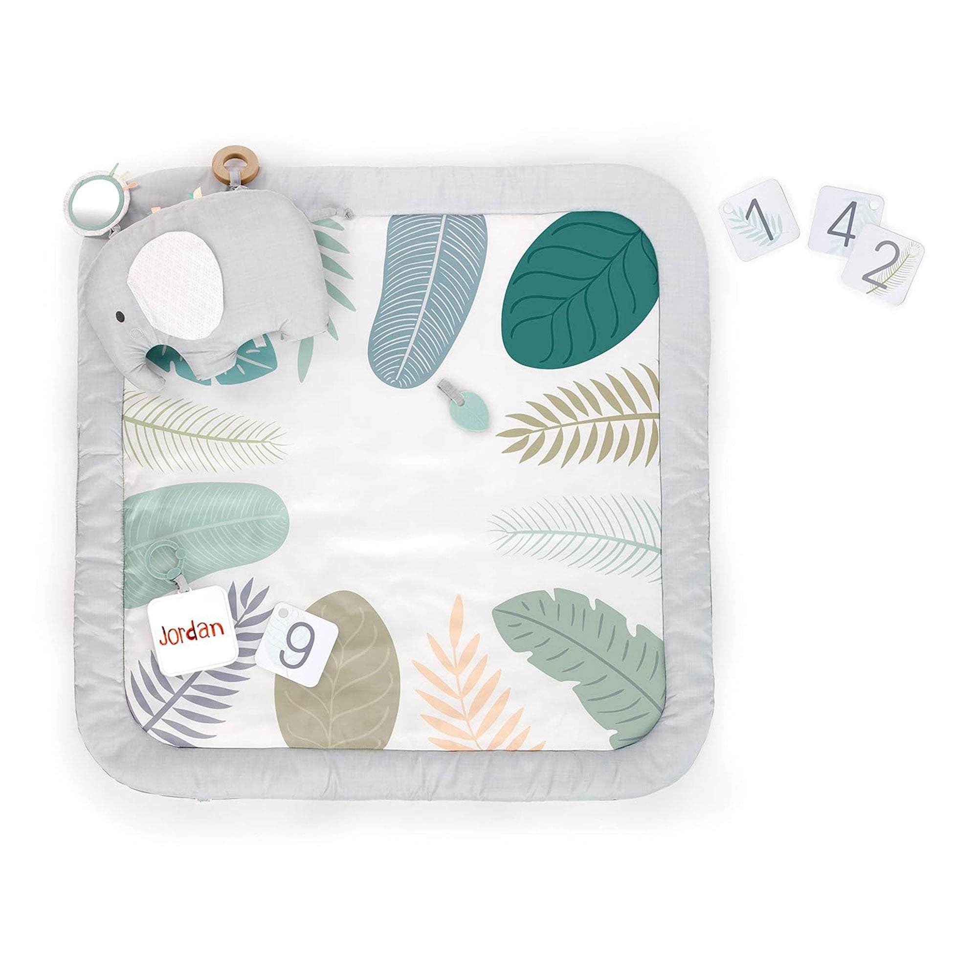 Ingenuity Spot Baby Milestone Tummy Time Activity Mat & Play Gym (Open Box) - VMInnovations