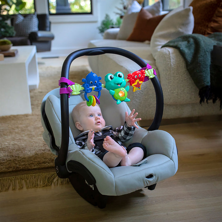 Baby Einstein Neptune's Discovery Reef Baby Tummy Time Activity Gym Toy Bar