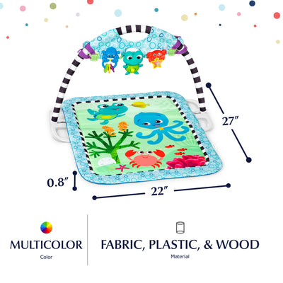 Baby Einstein Neptune's Discovery Reef Baby Tummy Time Activity Gym Toy Bar - VMInnovations