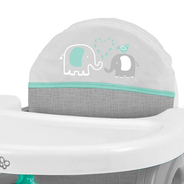 Summer Unisex Deluxe Comfort Folding Booster Seat w/Feeding Tray, Grey(Open Box) - VMInnovations