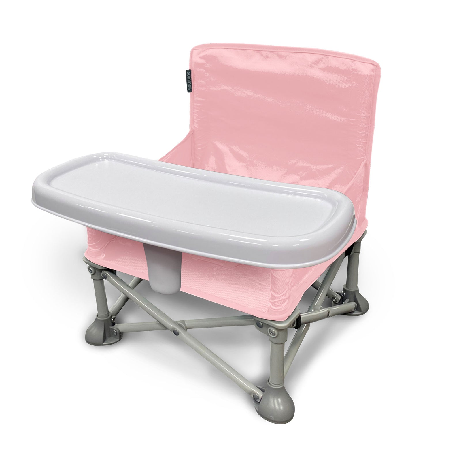 Summer Pop 'N Sit Eat 'N Play Portable Indoor and Outdoor Chair, Pink (Used) - VMInnovations