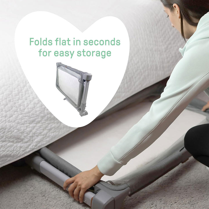 Ingenuity Beginnings Compact Multi Position Baby Bassinet, Gray (Open Box) - VMInnovations