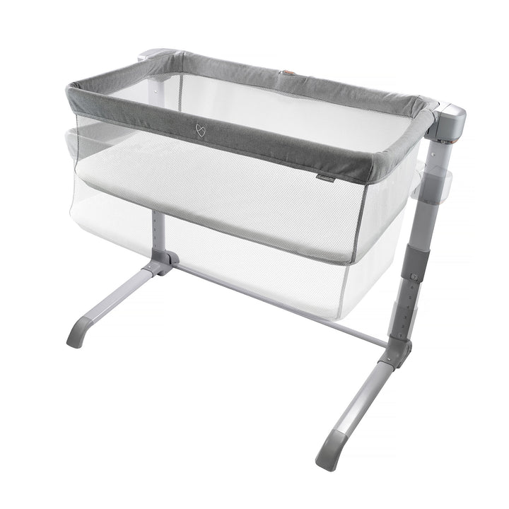 Ingenuity Beginnings Compact Multi Position Baby Bassinet, Gray (Open Box) - VMInnovations