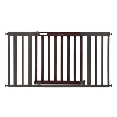 Ingenuity 30 Summer Infant West End Safety Pet & Baby Gate,Dark Walnut(Open Box) - VMInnovations