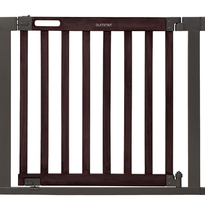 Ingenuity 30 Summer Infant West End Safety Pet & Baby Gate,Dark Walnut(Open Box) - VMInnovations