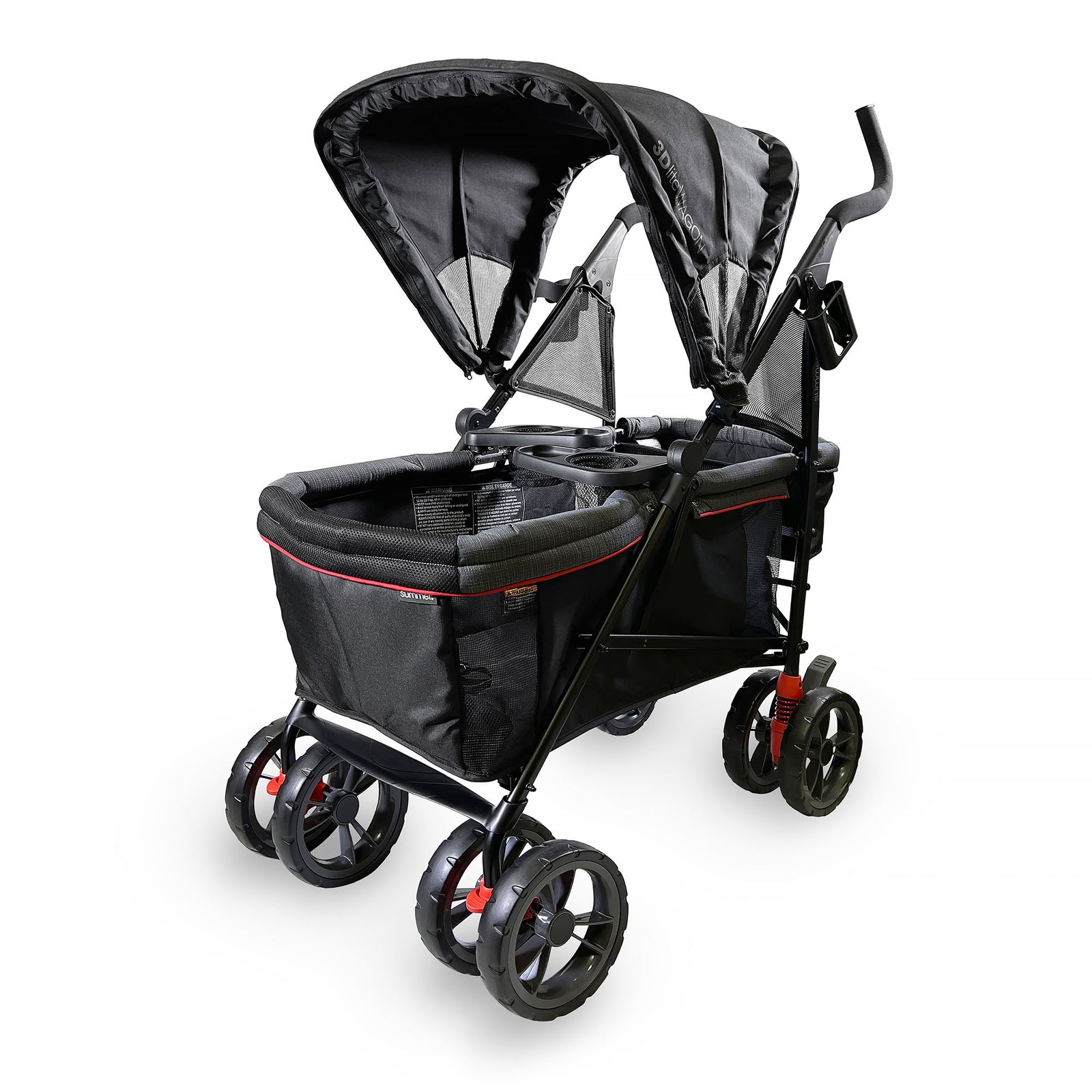 Summer Infant 3Dlite Wagon Lightweight Stroller for Infant & Toddler (Open Box) - VMInnovations
