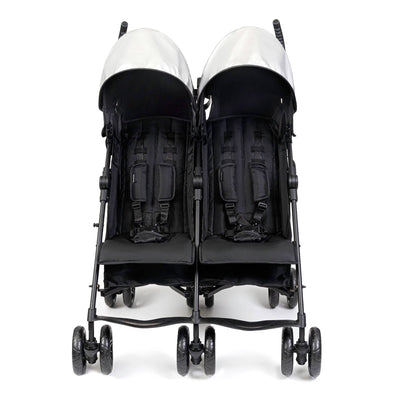 Summer Infant 3Dlite Side by Side Double Stroller for Infants & Toddlers, Black - VMInnovations