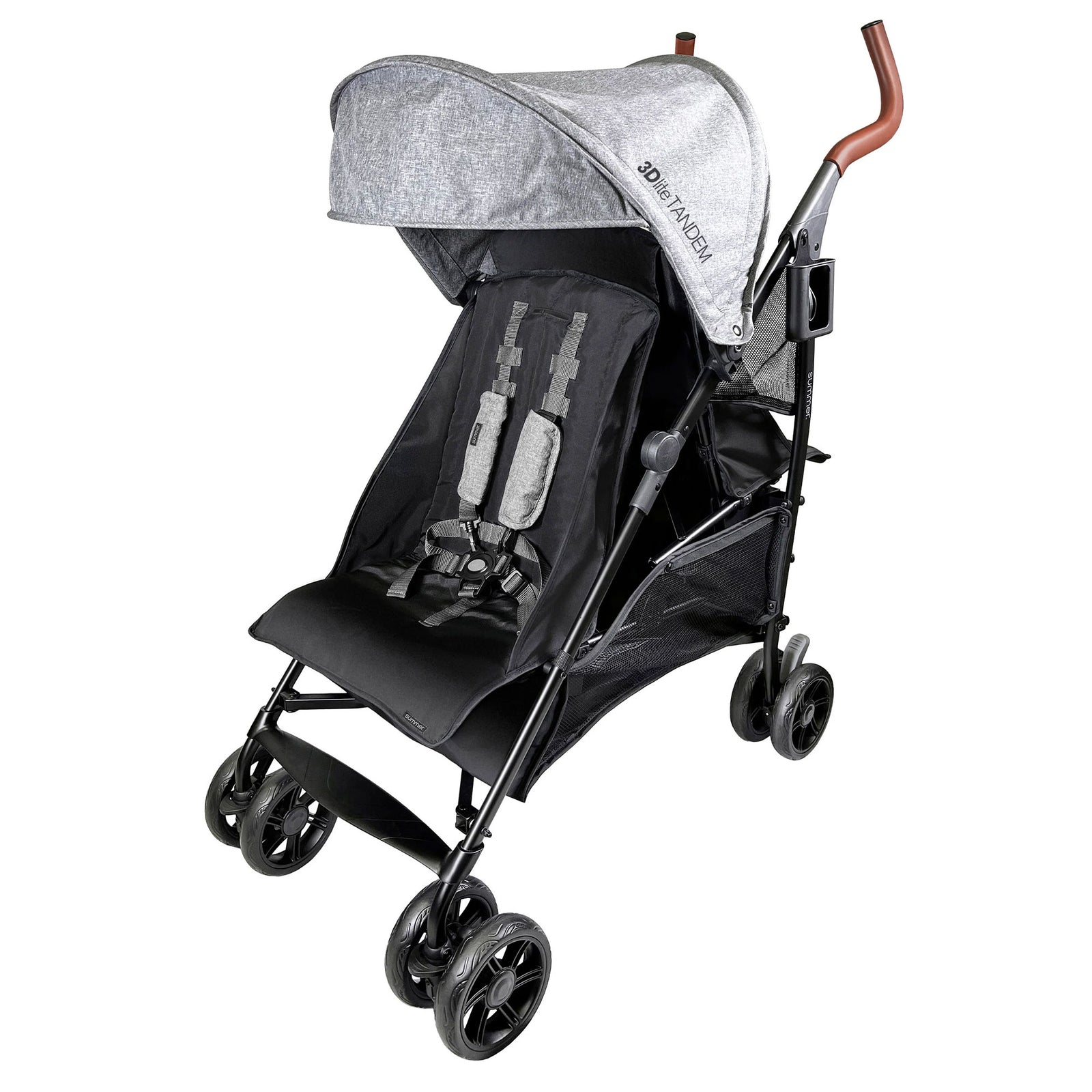 Infant 3Dlite Tandem Back to Back Double Stroller for Infants & Toddlers (Used) - VMInnovations