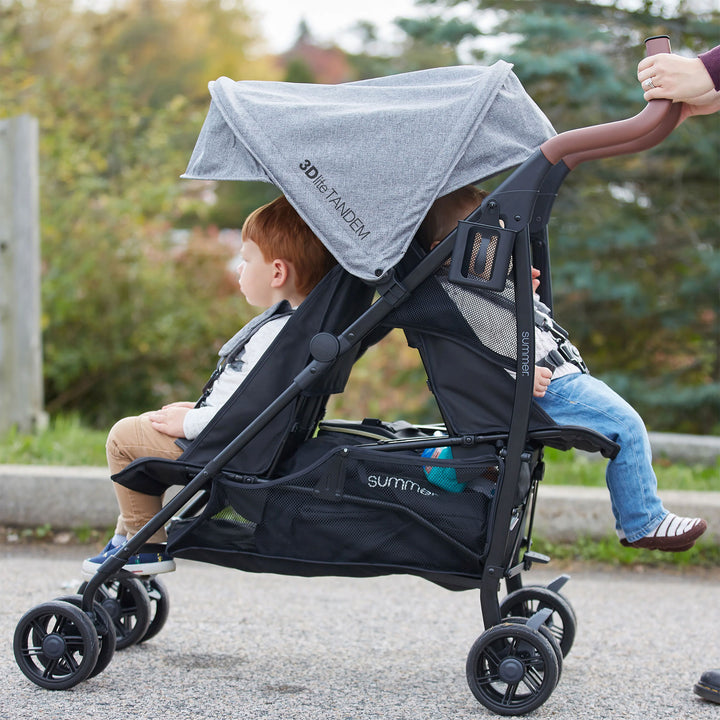 Infant 3Dlite Tandem Back to Back Double Stroller for Infants & Toddlers (Used) - VMInnovations