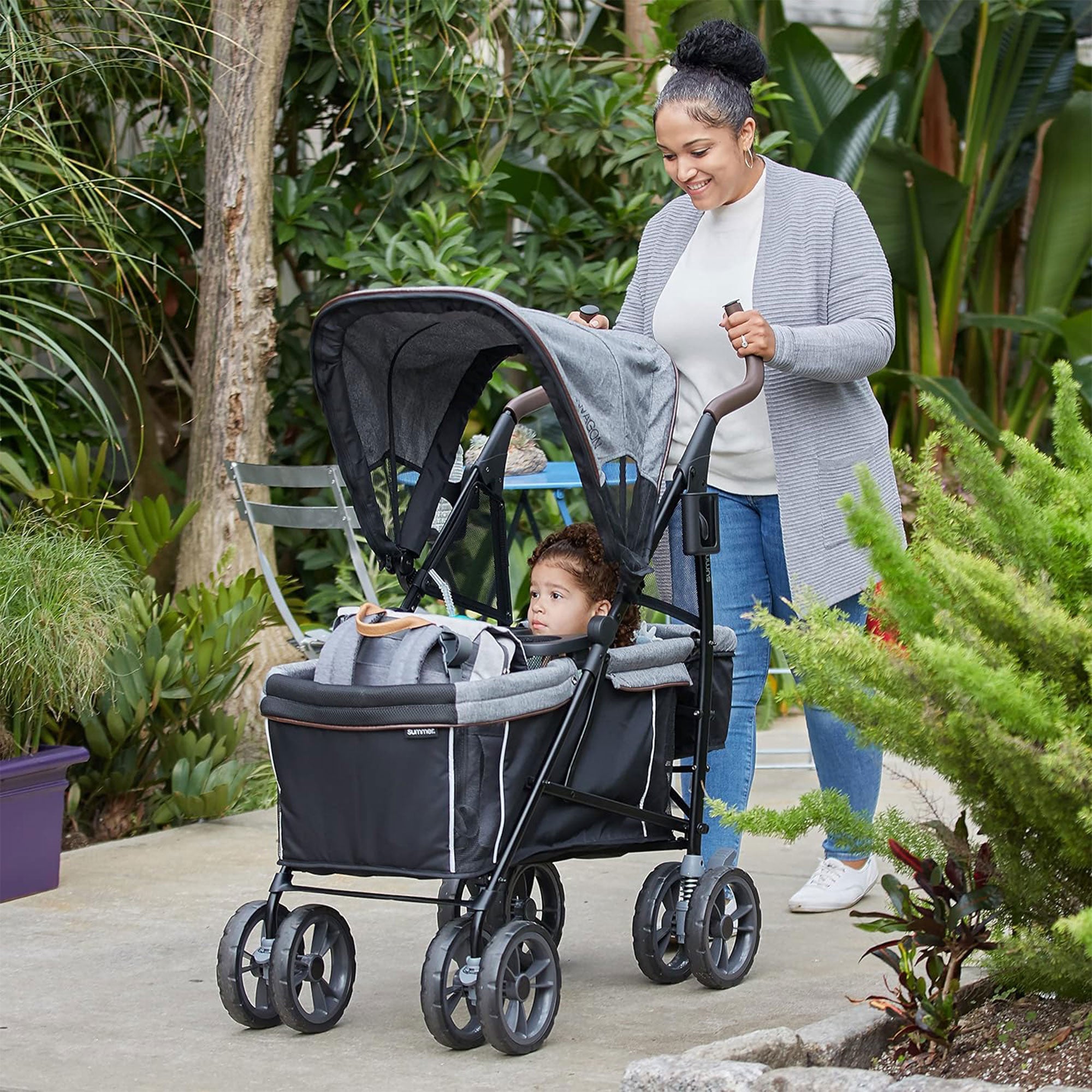Summer Infant 3Dlite Wagon Lightweight Stroller for Infant & Toddler (Open Box) - VMInnovations
