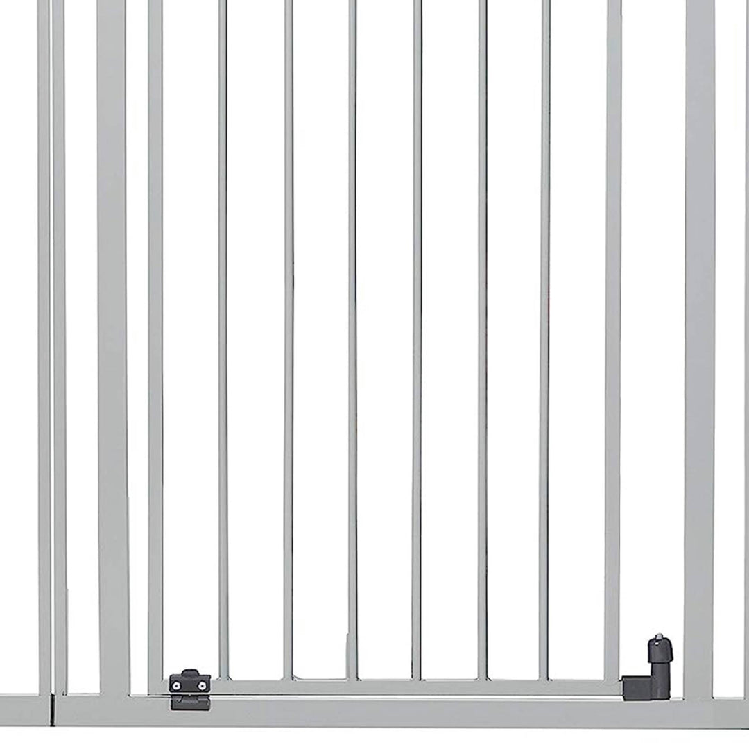 Summer Infant 38 Inch Extra Tall and Wide Pet and Baby Mounted Safety Gate, Gray - VMInnovations