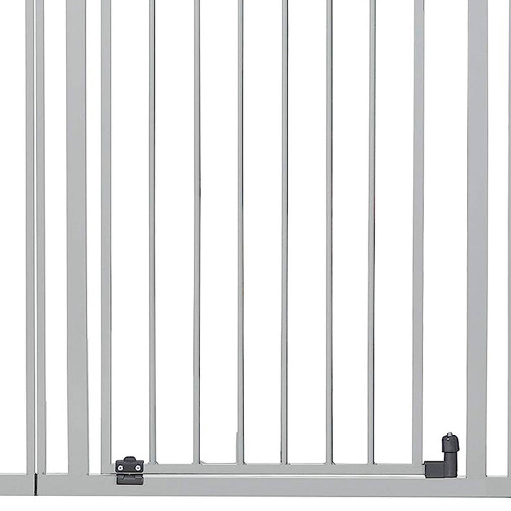 Summer Infant 38 Inch Extra Tall and Wide Pet and Baby Mounted Safety Gate, Gray - VMInnovations