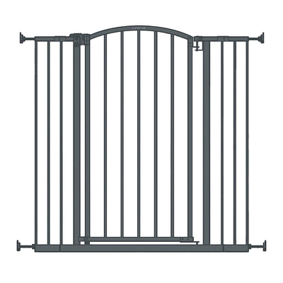 Ingenuity Summer Infant 36" Extra Tall and Wide Pet and Baby Gate, Gray (Used)