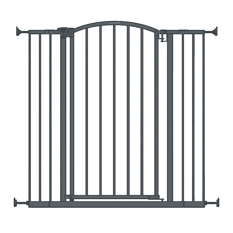 Ingenuity Summer Infant 36" Extra Tall and Wide Pet and Baby Gate, Gray (Used)