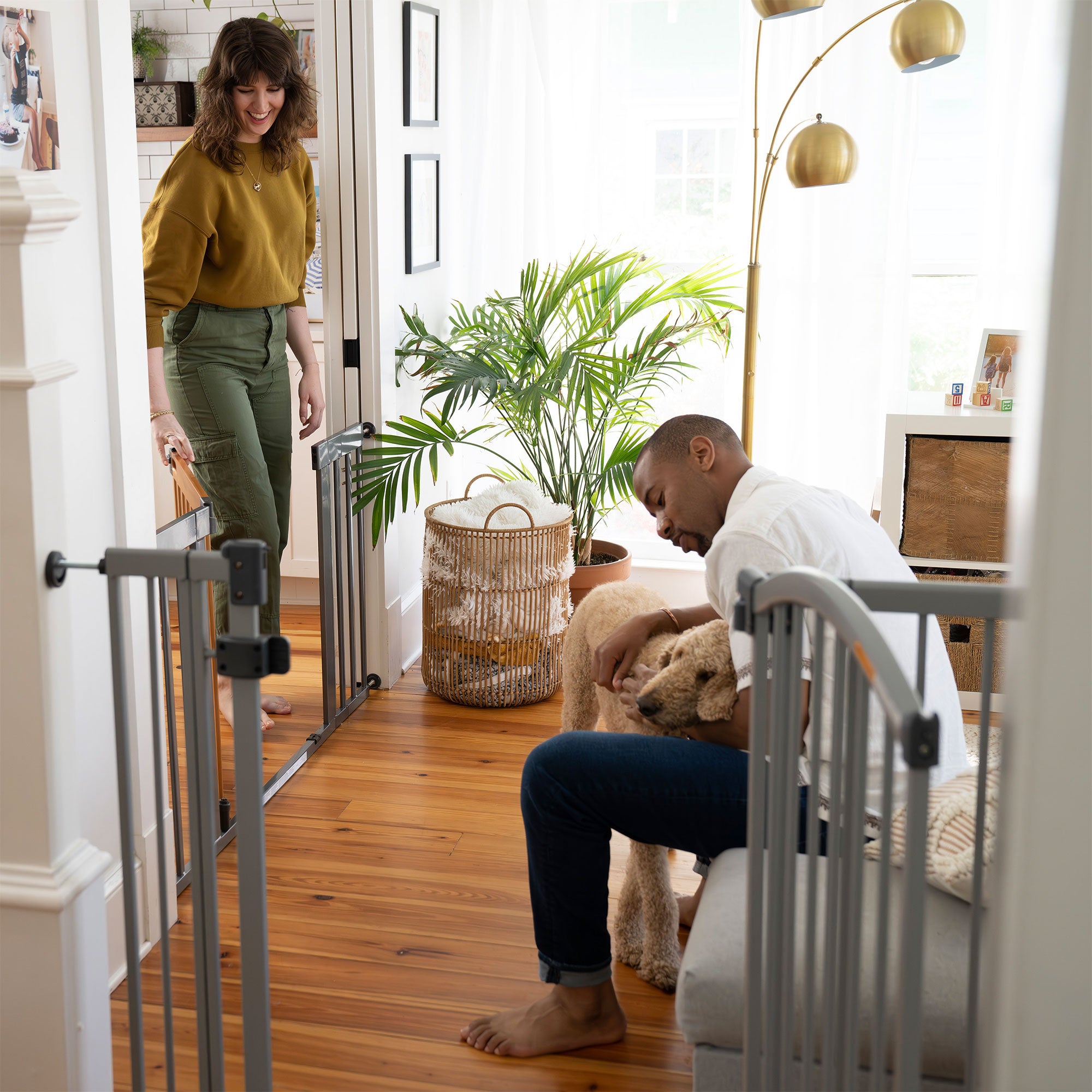 Ingenuity Summer Infant 36" Extra Tall and Wide Pet and Baby Gate, Gray (Used) - VMInnovations