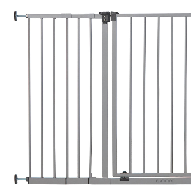 Ingenuity Summer Infant Central Station Stairway Safety Pet & Baby Gate, Gray