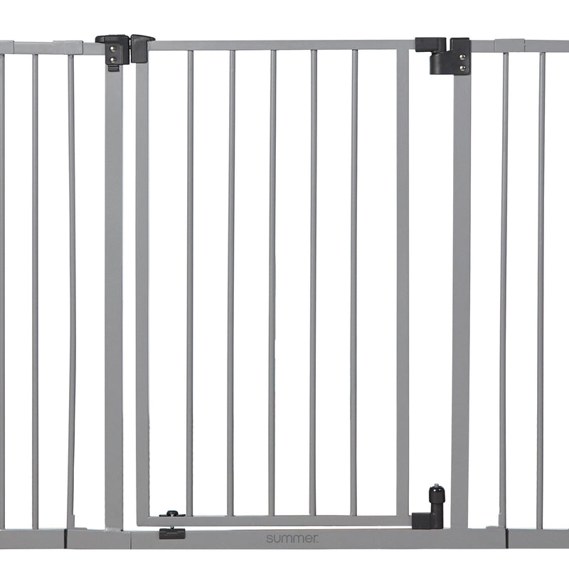 Ingenuity Summer Infant Central Station Safety Pet & Baby Gate, Gray (Open Box)