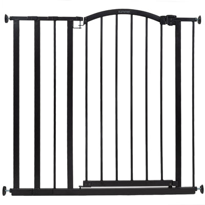 Summer Infant 36" Extra Tall Summer Decorative Pet and Baby Gate, Black (Used) - VMInnovations