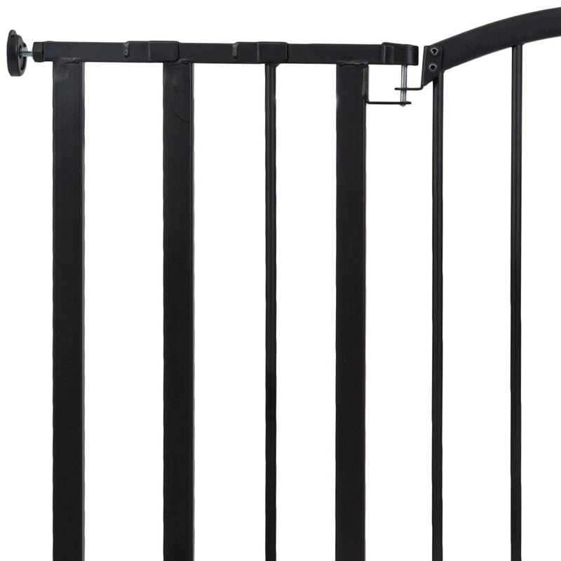 Summer Infant 36" Extra Tall Summer Decorative Pet and Baby Gate, Black (Used)