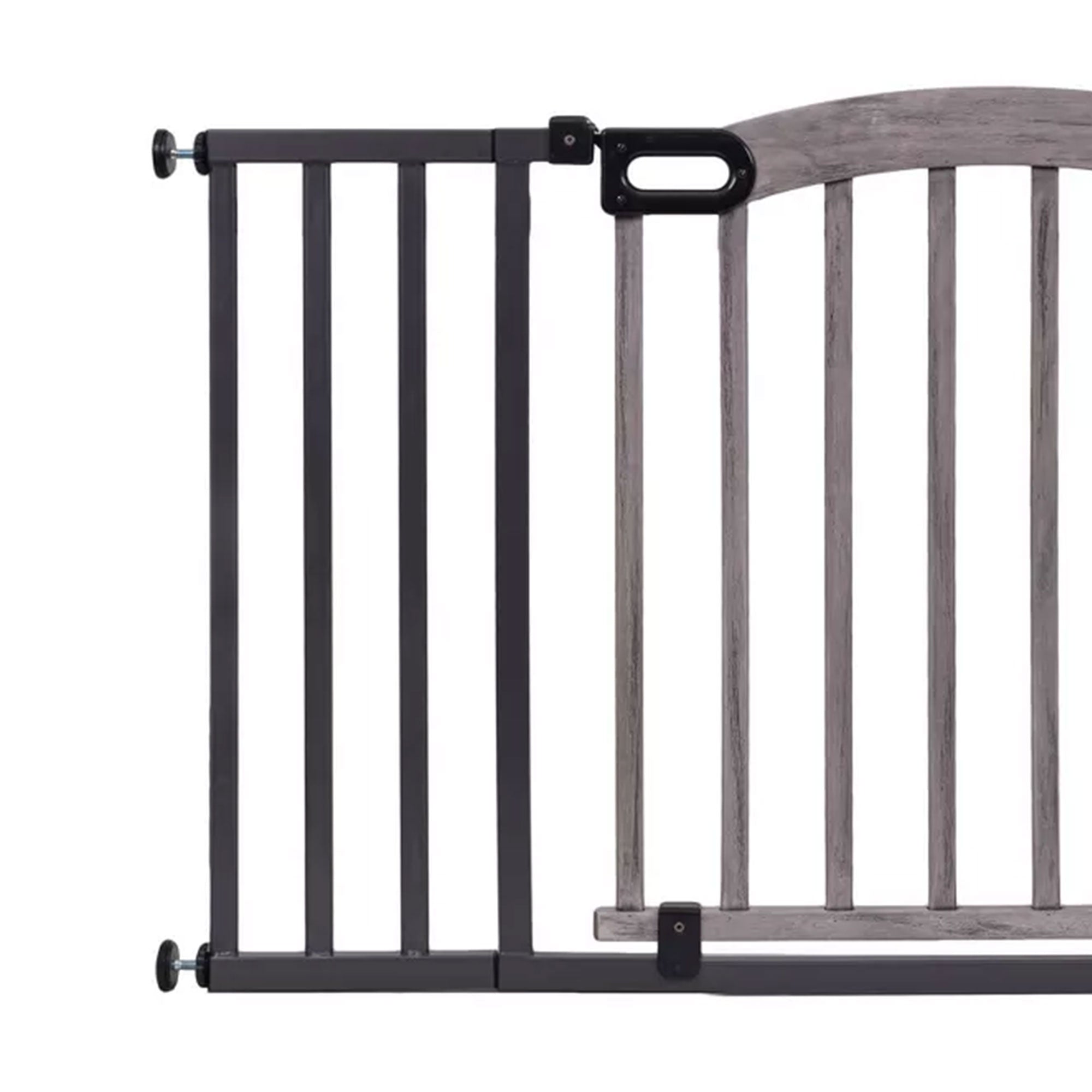 Summer Infant 32" Summer Decorative Wood & Metal Pet and Baby Gate, Gray (Used) - VMInnovations