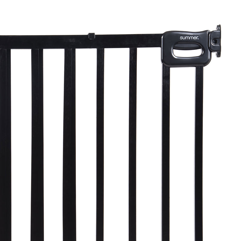 Ingenuity 32 Inch Summer Infant Deluxe Stairway Safety Pet and Baby Gate, Black