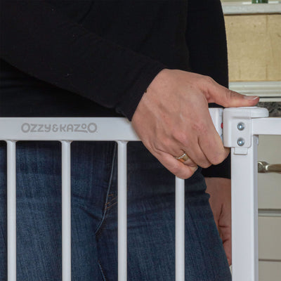 Ingenuity Ozzy & Kazoo 36” Tall Gate For Doorway or Stairway (Open Box) - VMInnovations