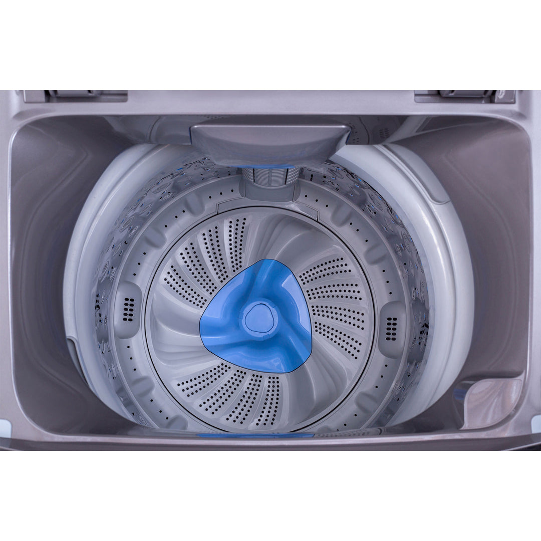 Magic Chef Portable Compact Top Load Washer with 6 Fully Automatic Wash Cycles