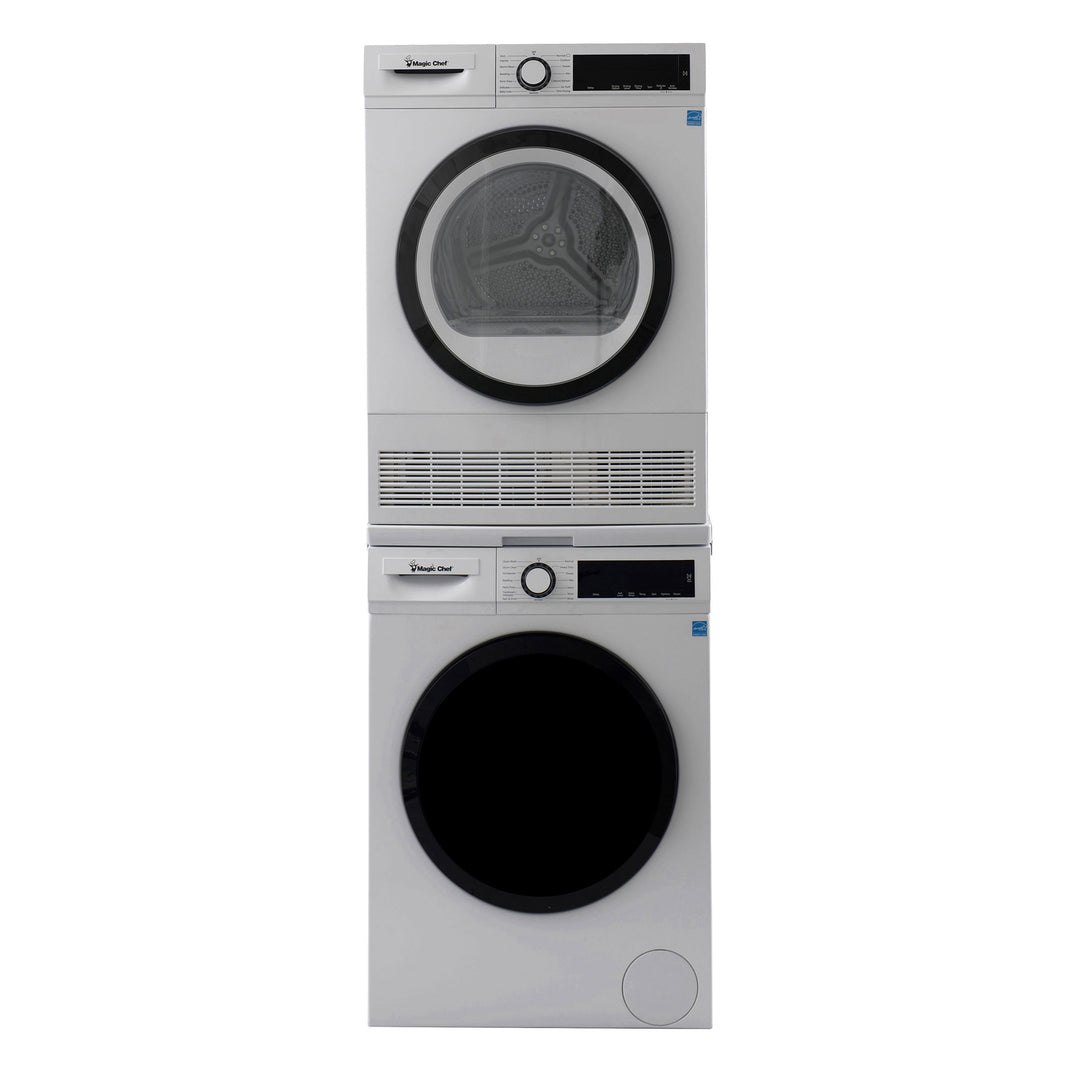 24 Inch Condensing Front Load Stackable Electric Dryer with Options (Open Box) - VMInnovations