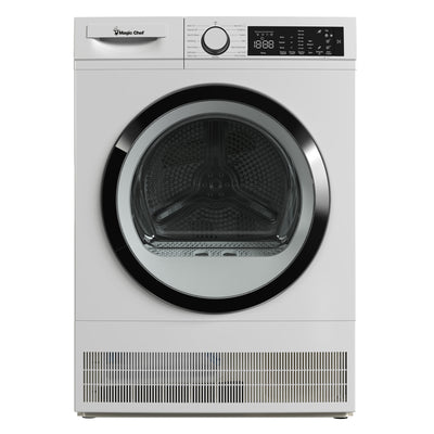Magic Chef 24 Inch Condensing Front Load Stackable Electric Dryer with Options - VMInnovations