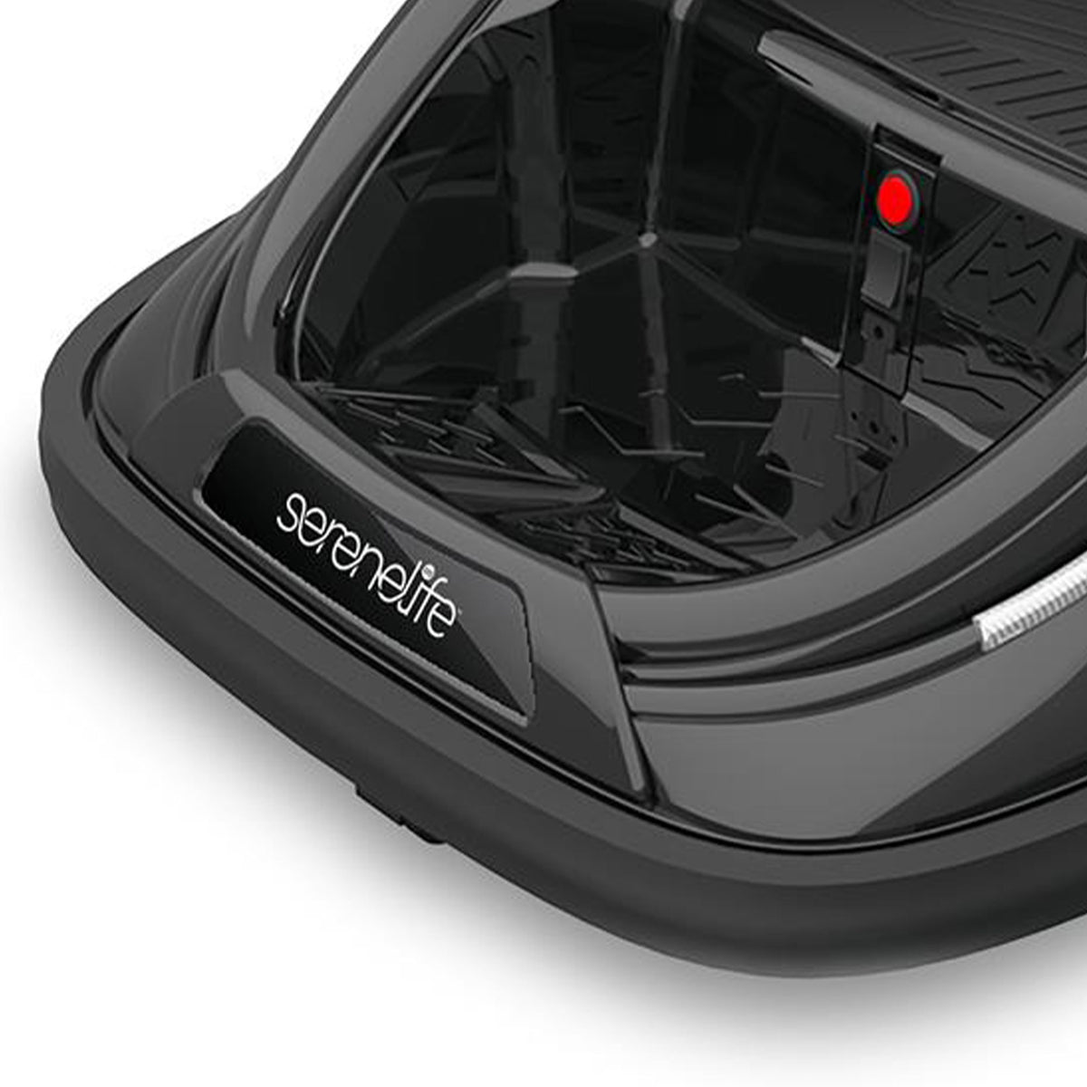 Serenelife 360 Degree Spinning Bumper Car w/Adjustable Belt & Controls, Black - VMInnovations