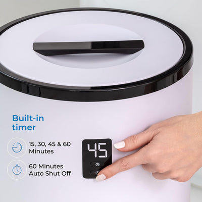 Serenelife Touch Towel Warmer w/Fragrant Disc Holder & LED Ring (For Parts) - VMInnovations