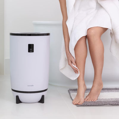Serenelife Touch Towel Warmer w/Fragrant Disc Holder & LED Ring (For Parts) - VMInnovations