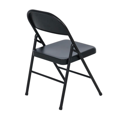 Peakform Steel Folding Chair w/Leg Braces Construction and Foot Caps, 6pk (Used) - VMInnovations