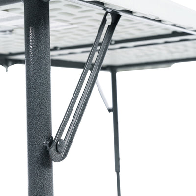 Peakform Compact Banquet Table for Indoor Outdoor Use, 4 Ft, White (Used) - VMInnovations