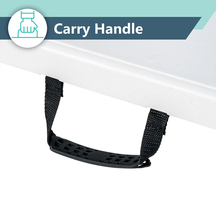 Peakform Compact Banquet Table for Indoor/Outdoor Use, 6 Ft, White (Used) - VMInnovations