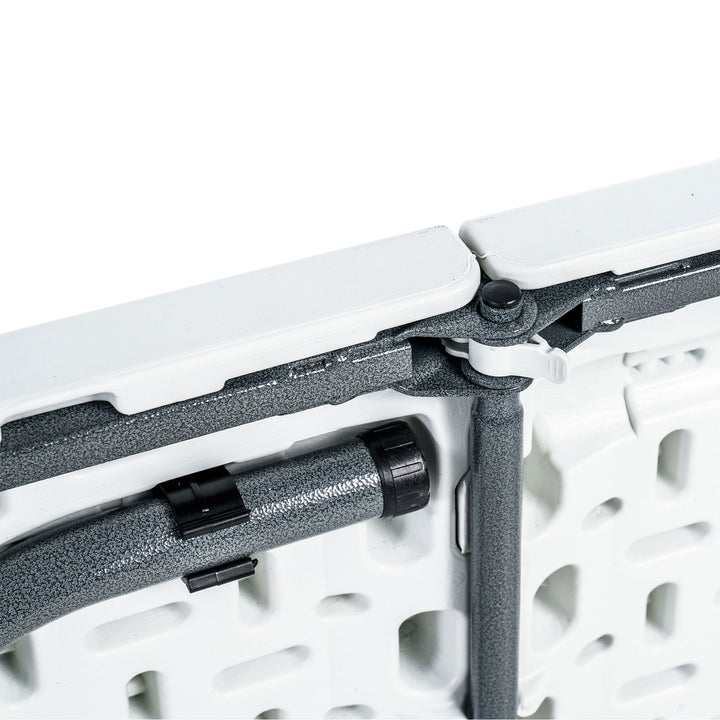 Peakform Compact Banquet Table for Indoor/Outdoor Use, 6 Ft, White (Used) - VMInnovations