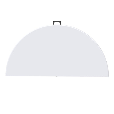 Peakform Round Folding Banquet Table for Indoor or Outdoor Use, 60 Inch, White