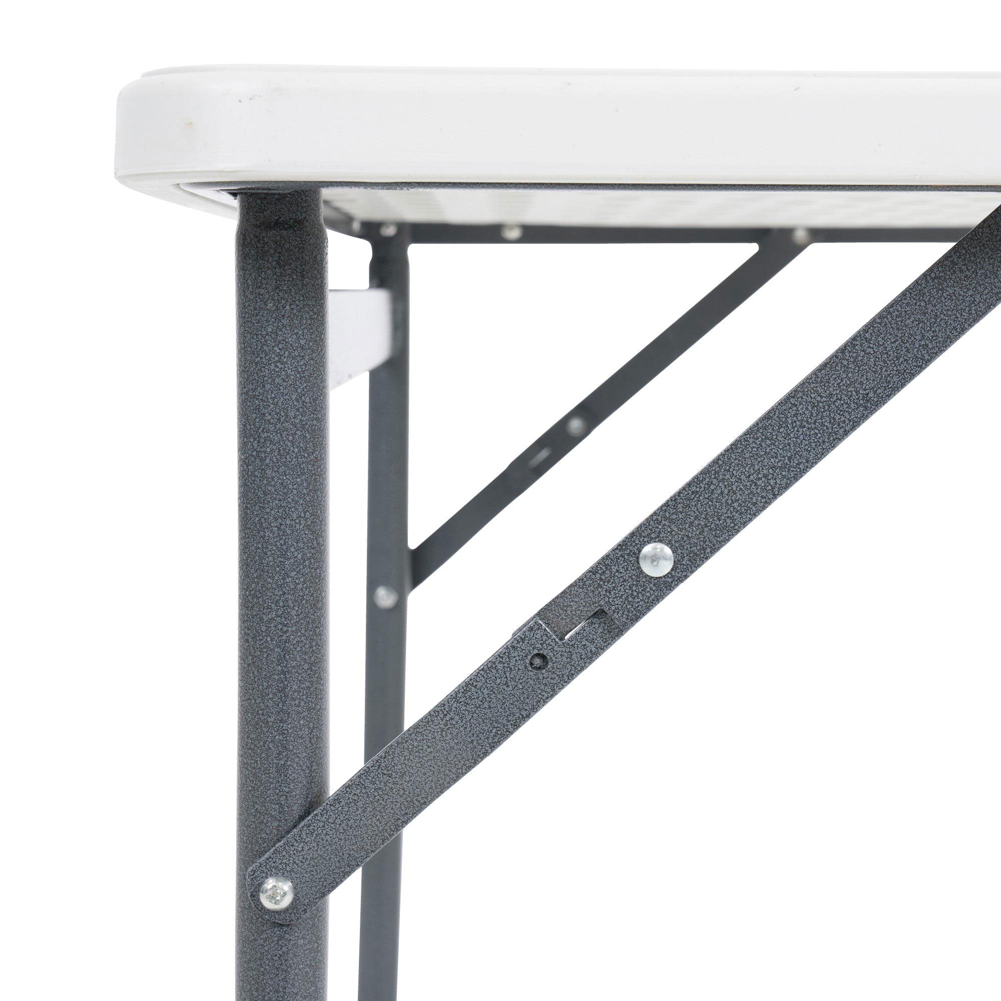Peakform Compact Folding Banquet Table, 34 Inch, White (Used) - VMInnovations