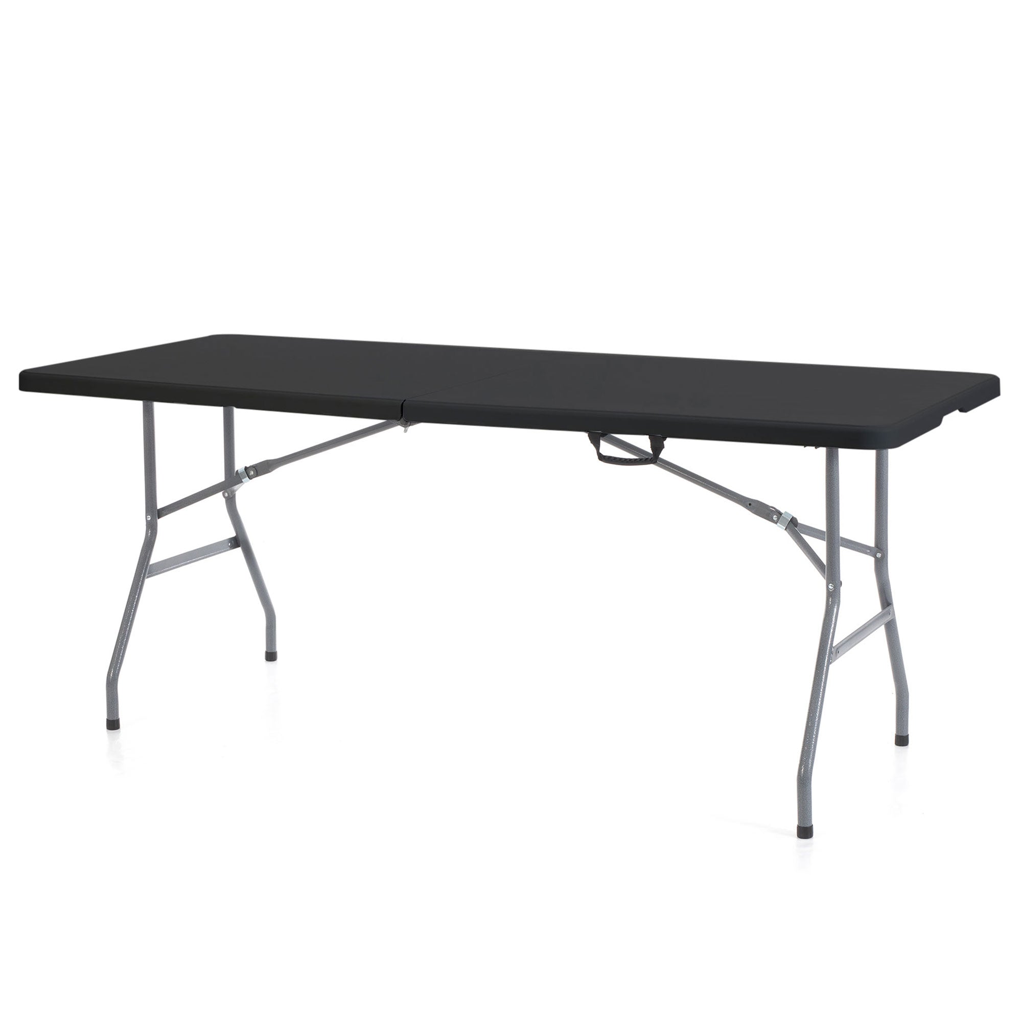 Plastic Development Group 6 Ft Fold In Half Folding Banquet Table (Open Box) - VMInnovations