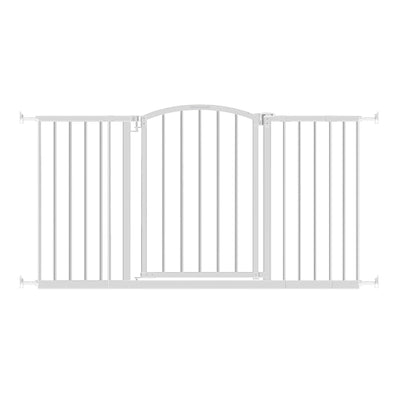 Ozzy & Kazoo 30" Tall Wide Walk Through Gate For Doorways/Stairways (Open Box)