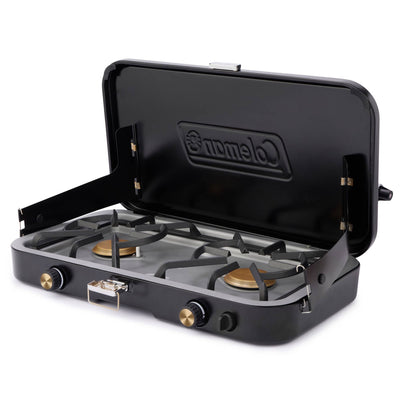 Coleman 1900 Collection 3 in 1 Propane Stove w/Handle and Carry Case (Open Box) - VMInnovations