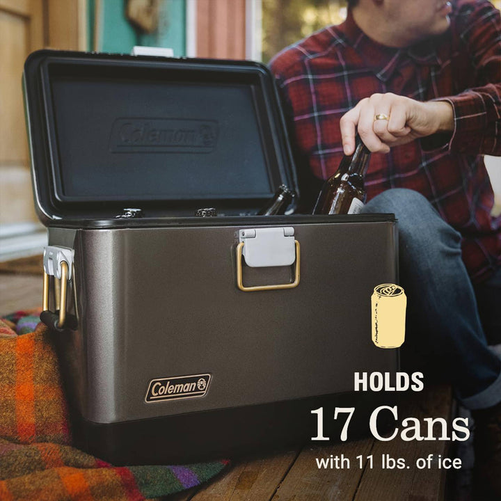 Coleman 1900 Collection 20 Qt Steel Belted Cooler w/ TempLock FX Lid (Used)