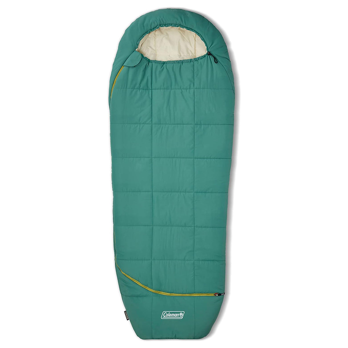 Coleman Big Bay Tall Mummy Foot Ventilation Compression Sleeping Bag, 40 Degree
