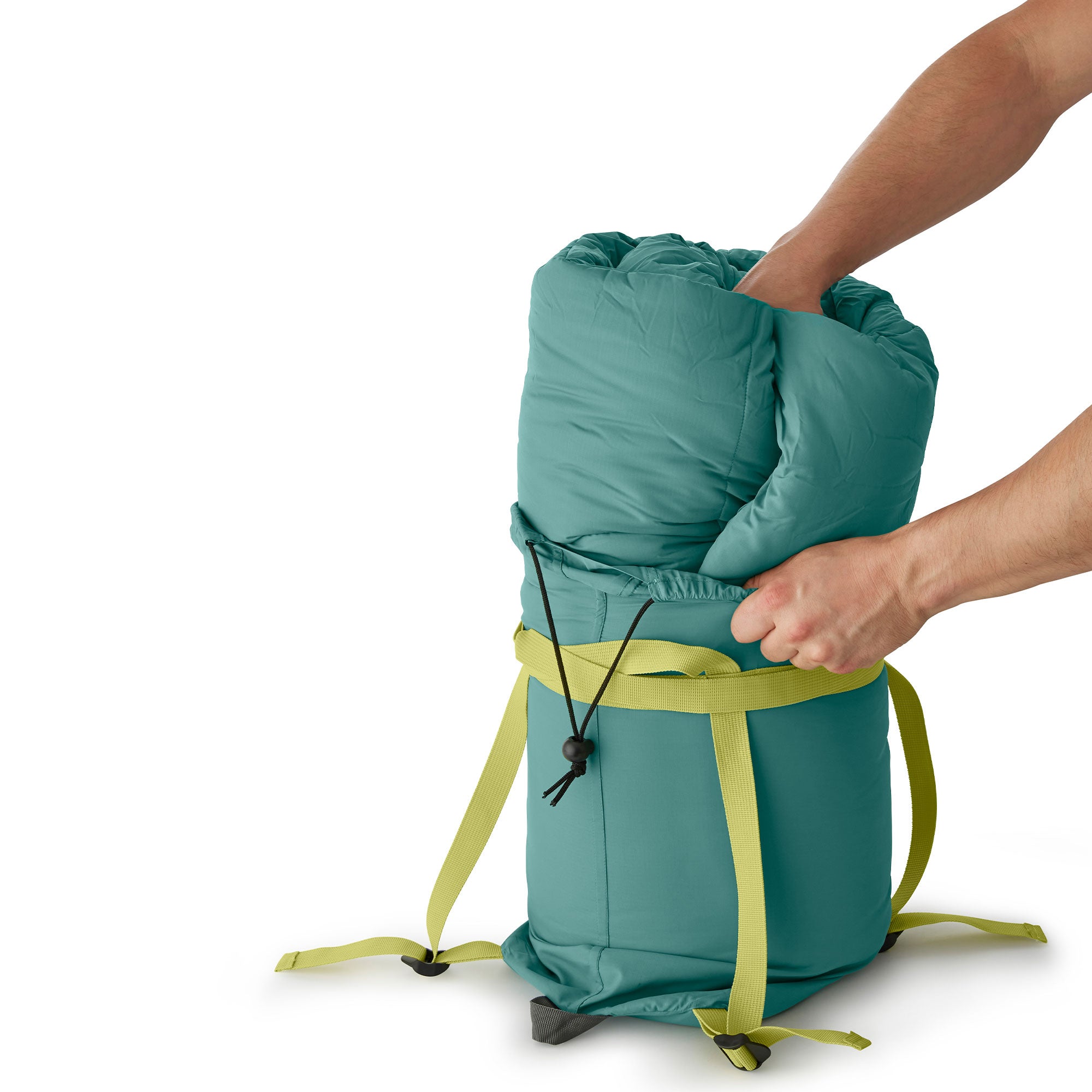 Coleman Big Bay Tall Mummy Foot Ventilation Compression Sleeping Bag, 40 Degree