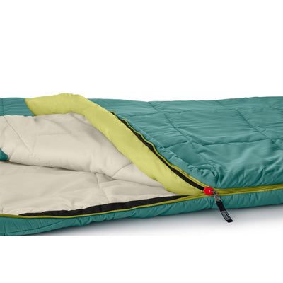 Coleman Big Bay Tall Mummy Foot Ventilation Compression Sleeping Bag, 40 Degree