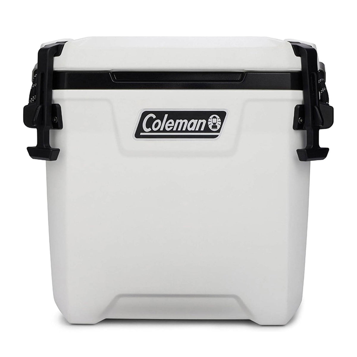 Coleman Convoy Series 28 Quart Cooler with Reflective Rope Handles, White Cloud